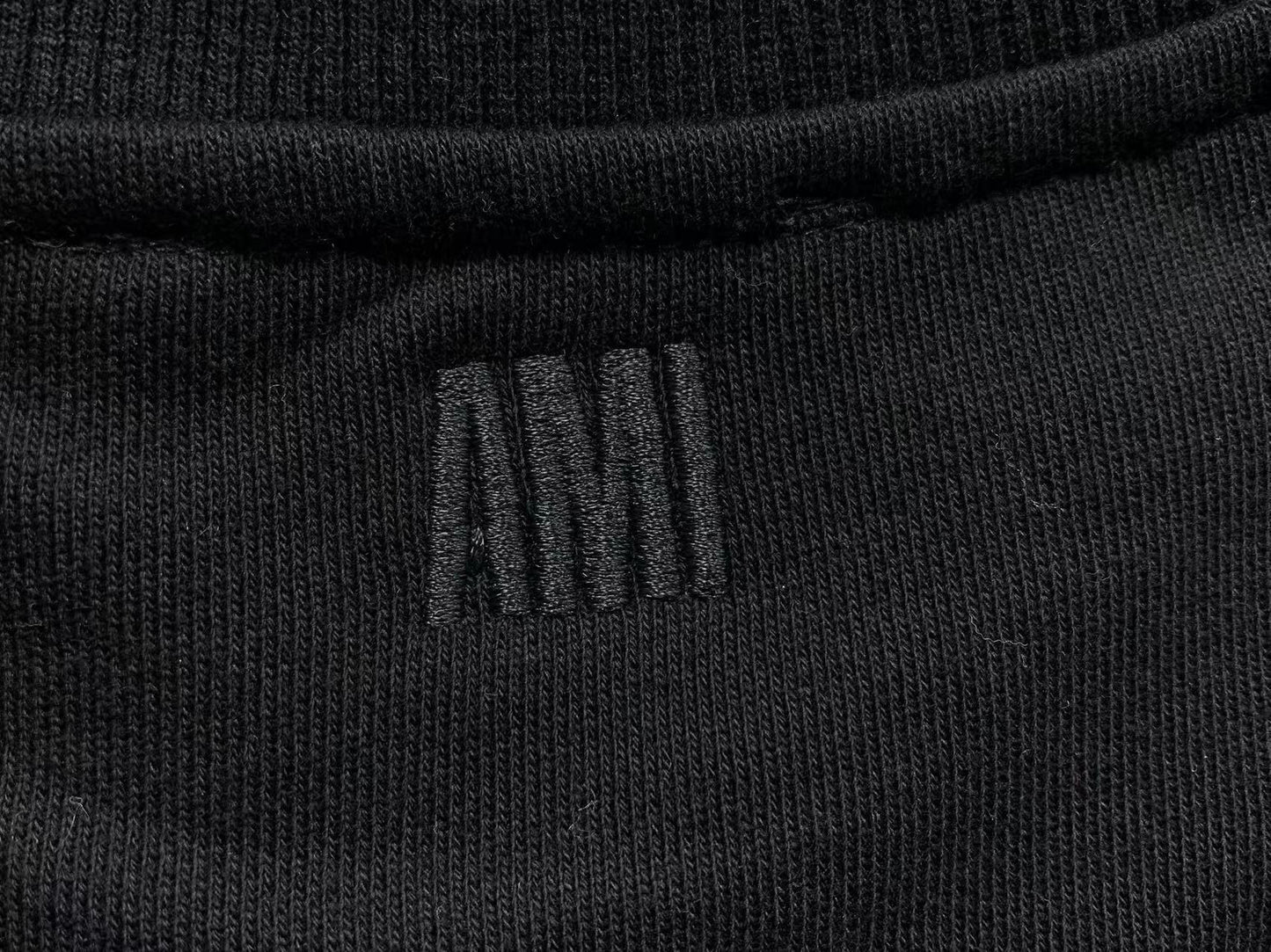 Moletom AMI Paris Logo Collegiate Crewneck