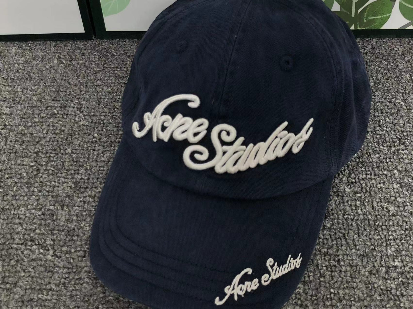 Boné Acne Studios Vintage Letter