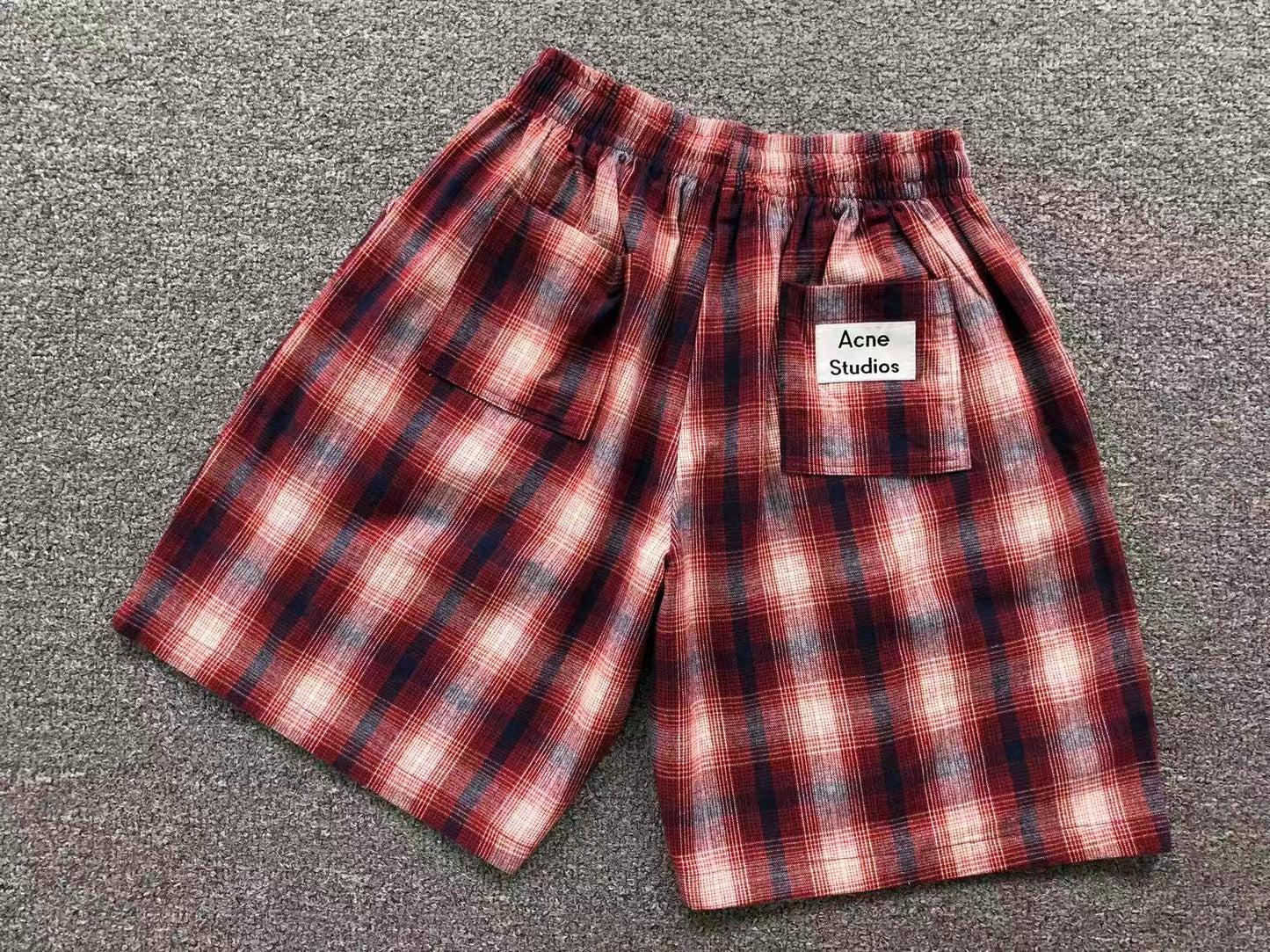 Conjunto Acne Studios Flannel Checkered set