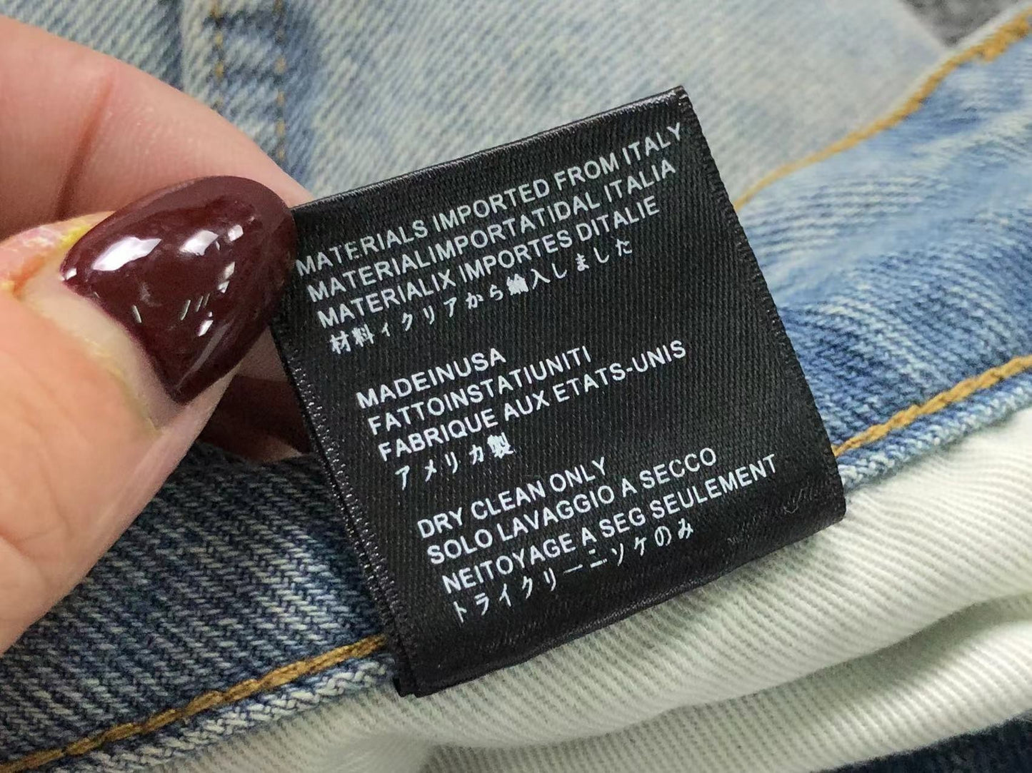 Calça AMIRI Dirty Wash Carpenter Jeans