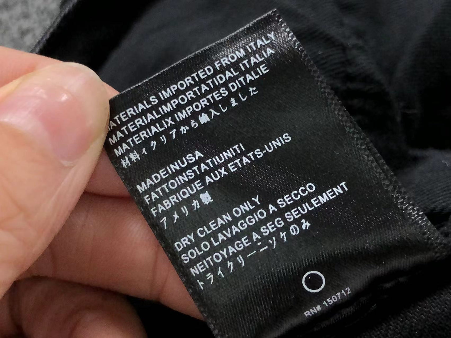 Calça AMIRI Hollywood Black Destroyed Denim