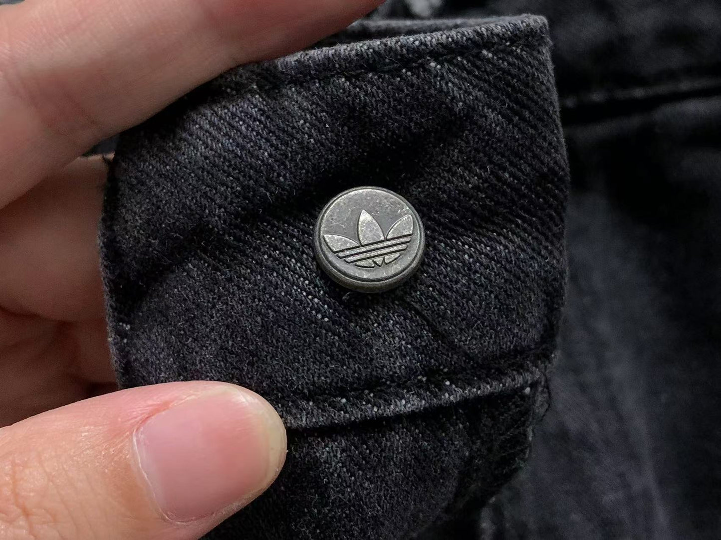Calça Adidas Utility Cargo Denim 3-Stripes
