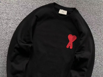 Moletom AMI Paris Ami de Cœur Crewneck