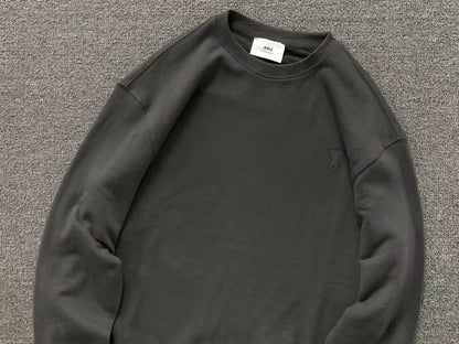 Moletom AMI Paris Crewneck Minimal Ami de Cœur