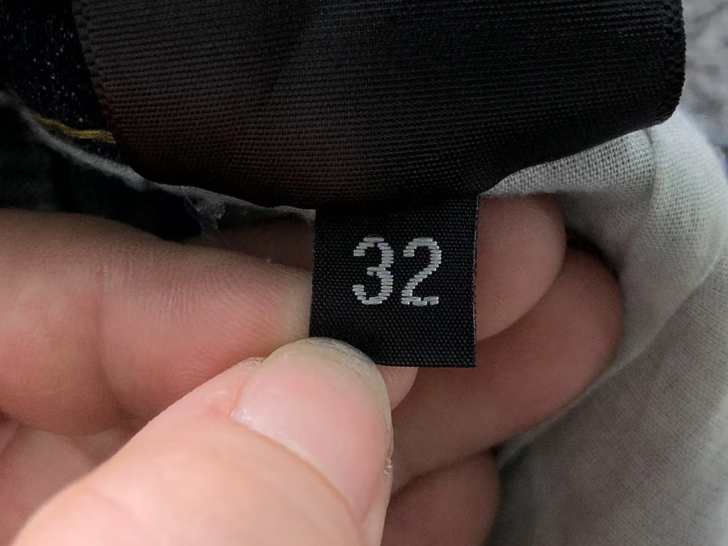 Calça AMIRI Vintage Logo Dark Denim