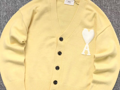 Suéter Cardigan AMI Paris