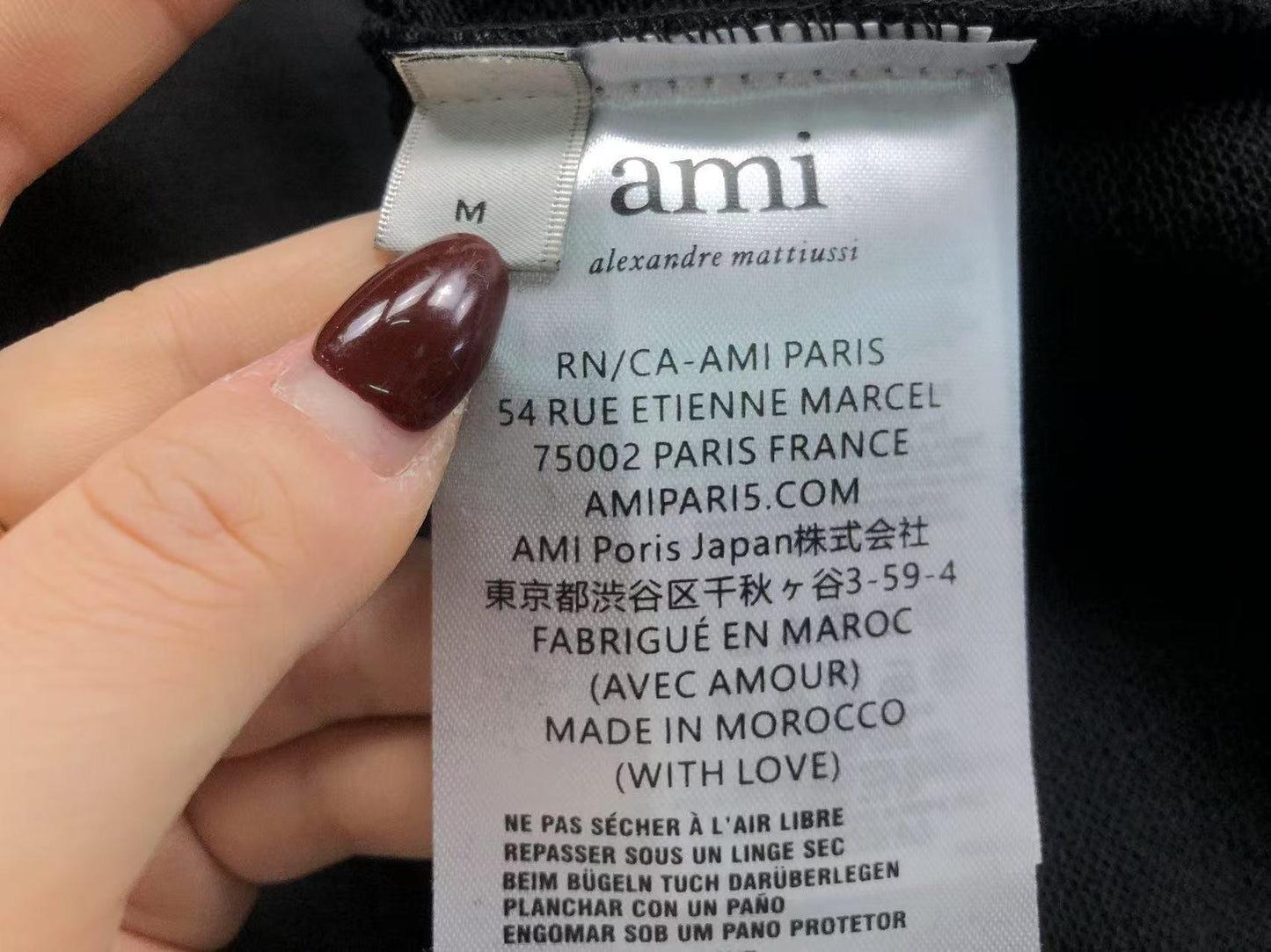 Moletom AMI Paris Crewneck Logo Ami de Cœur