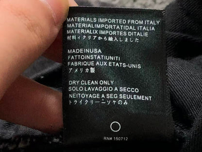 Calça AMIRI Multi Patch Black Destroyed Denim