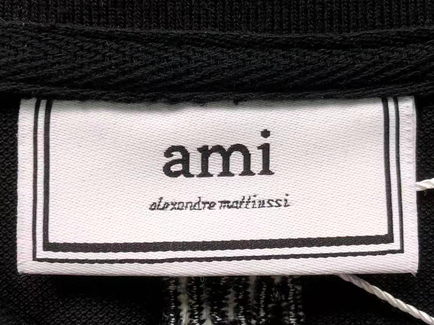 Camisa Polo AMI Paris Heart Logo Classi