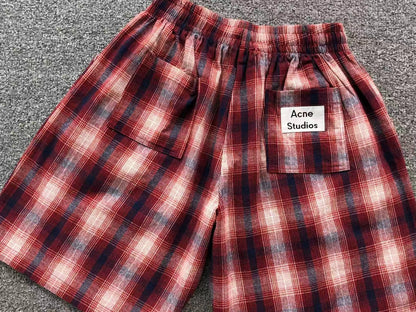 Conjunto Acne Studios Flannel Checkered set