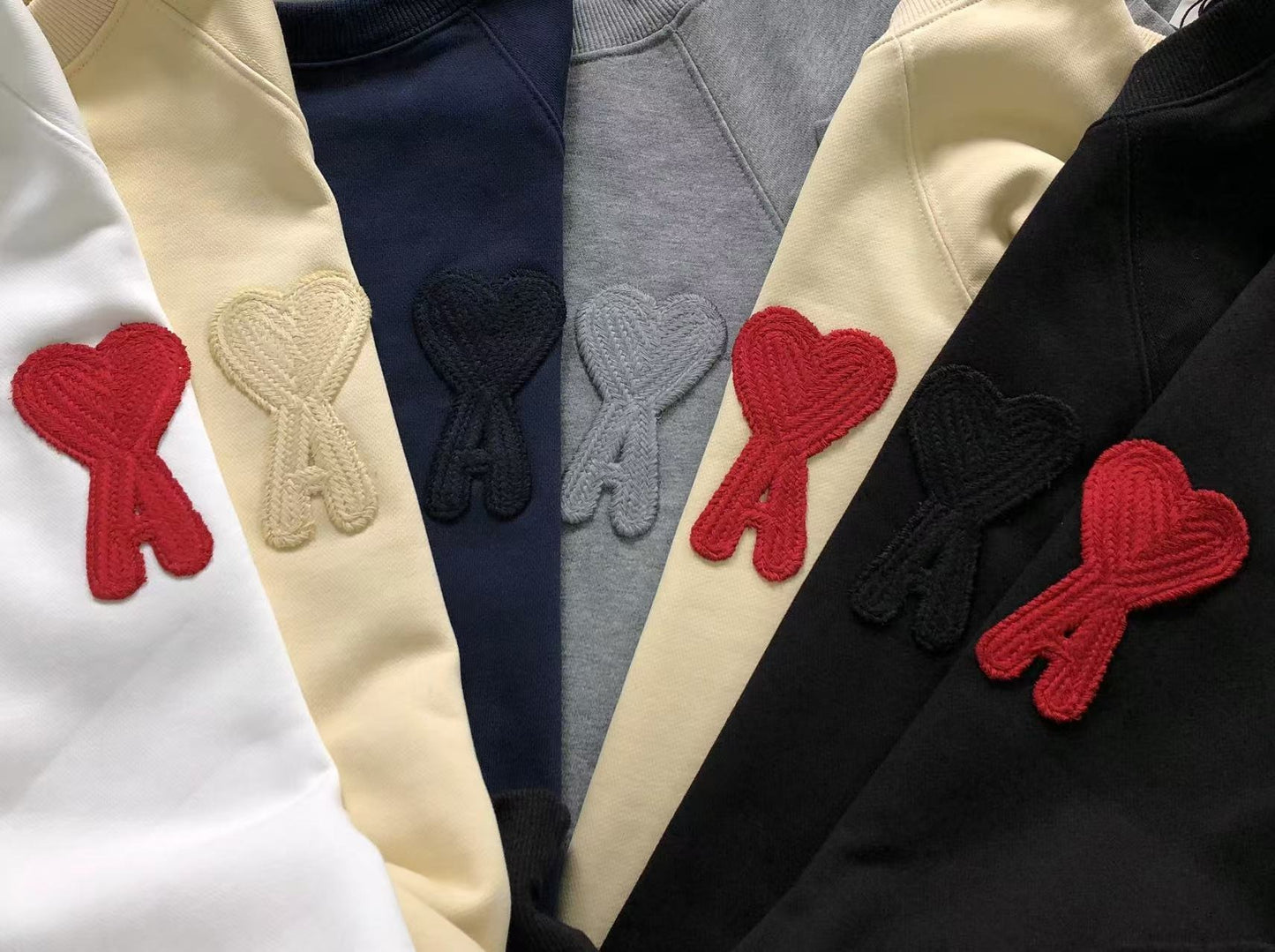 Moletom AMI Paris Ami de Cœur Crewneck