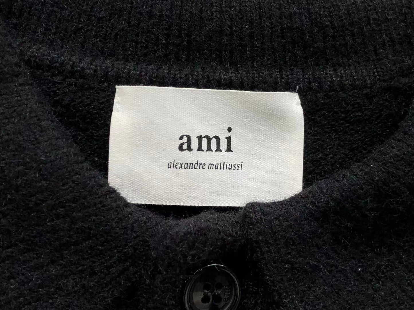 Suéter AMI Paris Polo Knit Essential
