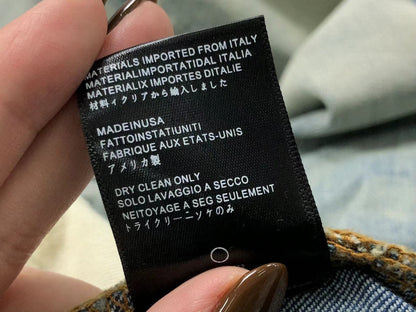 Calça AMIRI Destroyed Ice Wash