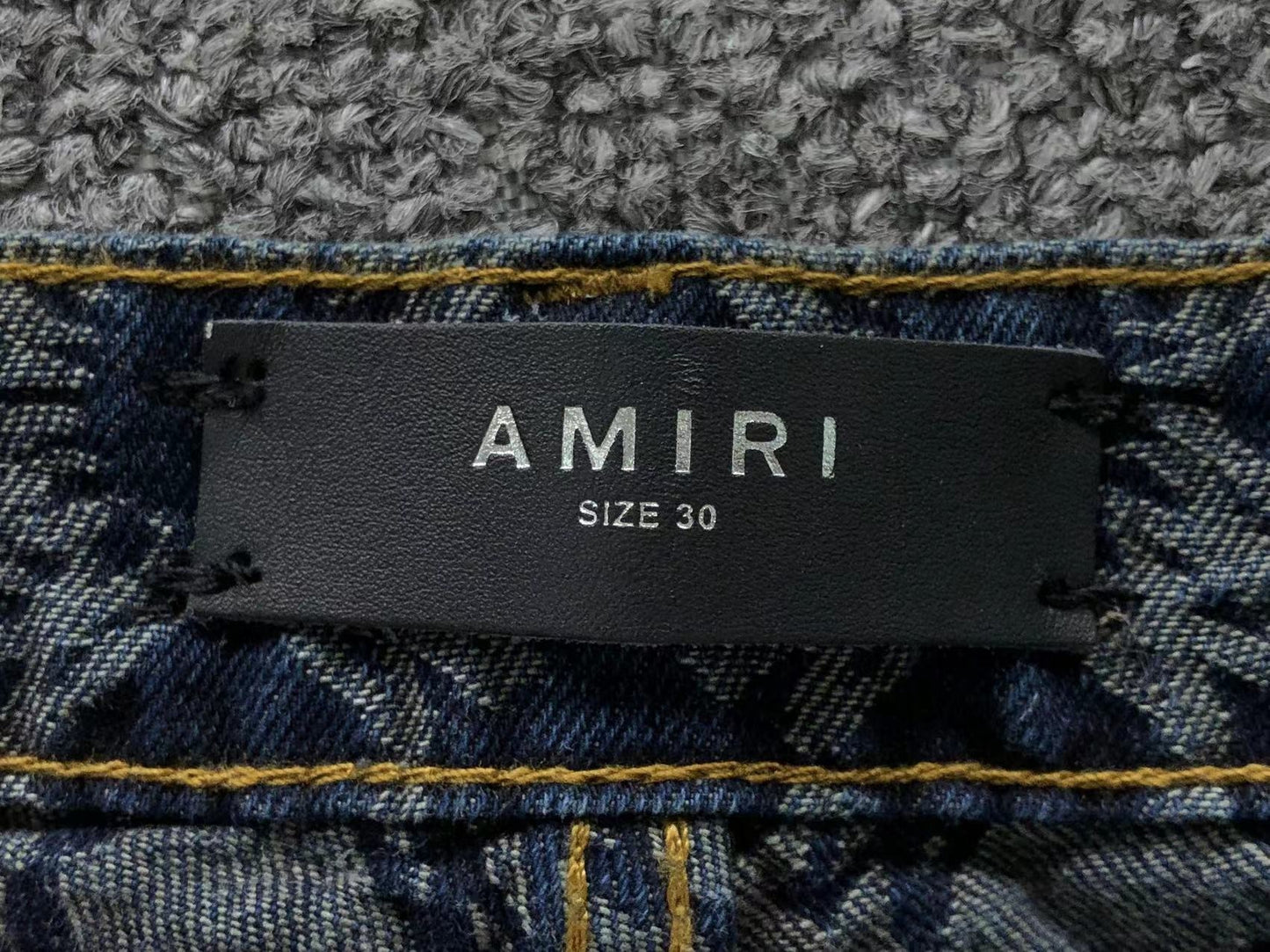 Calça AMIRI Monogram Cargo Denim