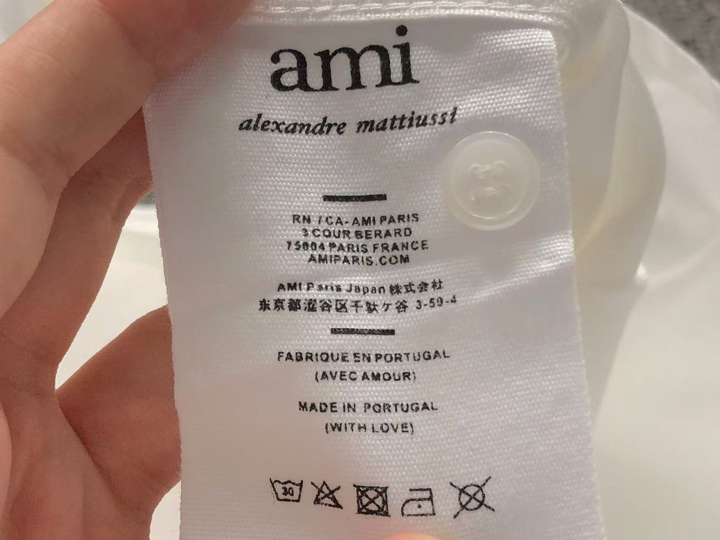 Camisa AMI Paris Summer Tones