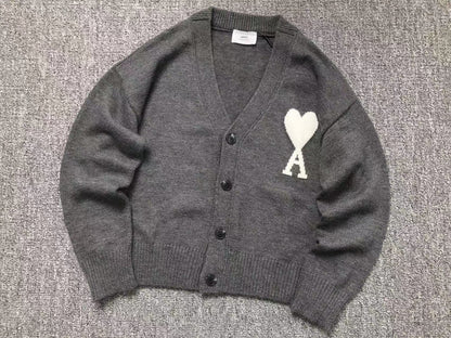 Suéter Cardigan AMI Paris