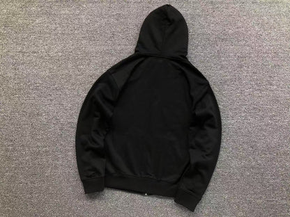 Moletom AMI Paris Hoodie com Zíper