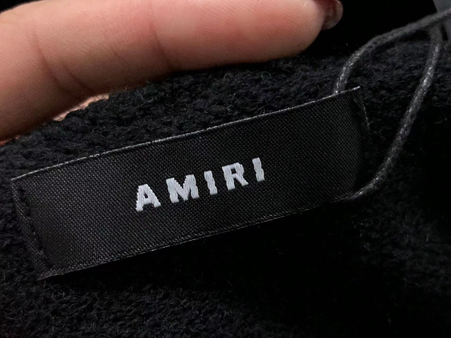 Suéter AMIRI Sleeve Flame Minimal Hoodie