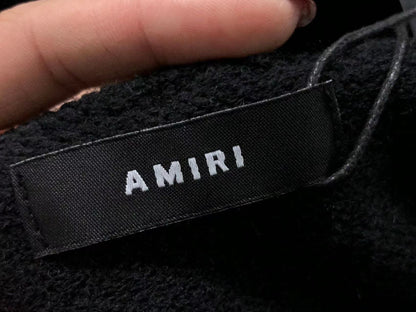 Suéter AMIRI Sleeve Flame Minimal Hoodie