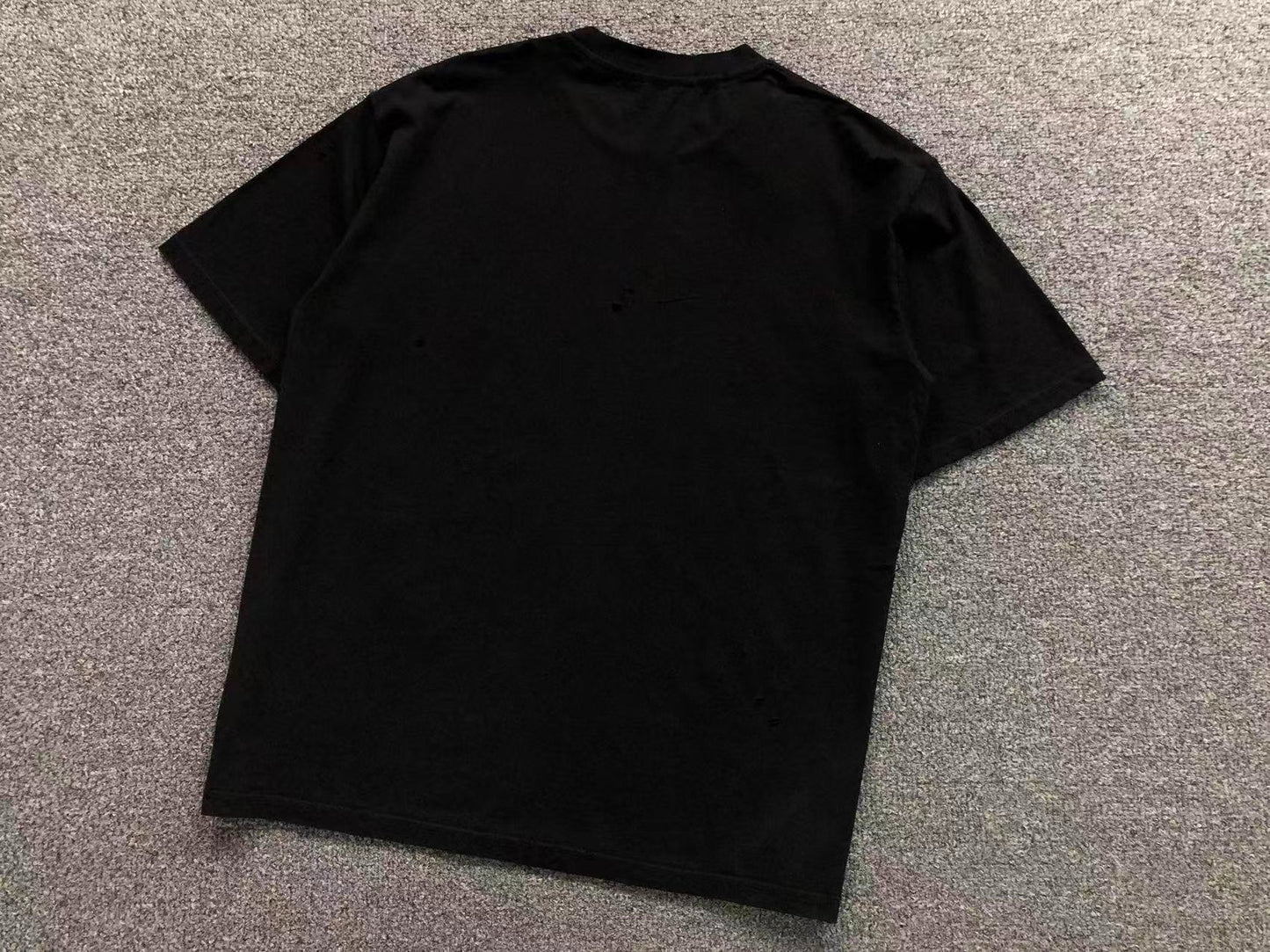 Camiseta Acne Studios Distressed Round Logo