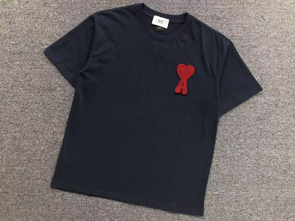 Camiseta AMI Paris Big Heart Patch Classic