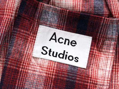 Conjunto Acne Studios Flannel Checkered set