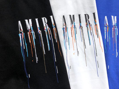Camiseta AMIRI Drip Paint Logo