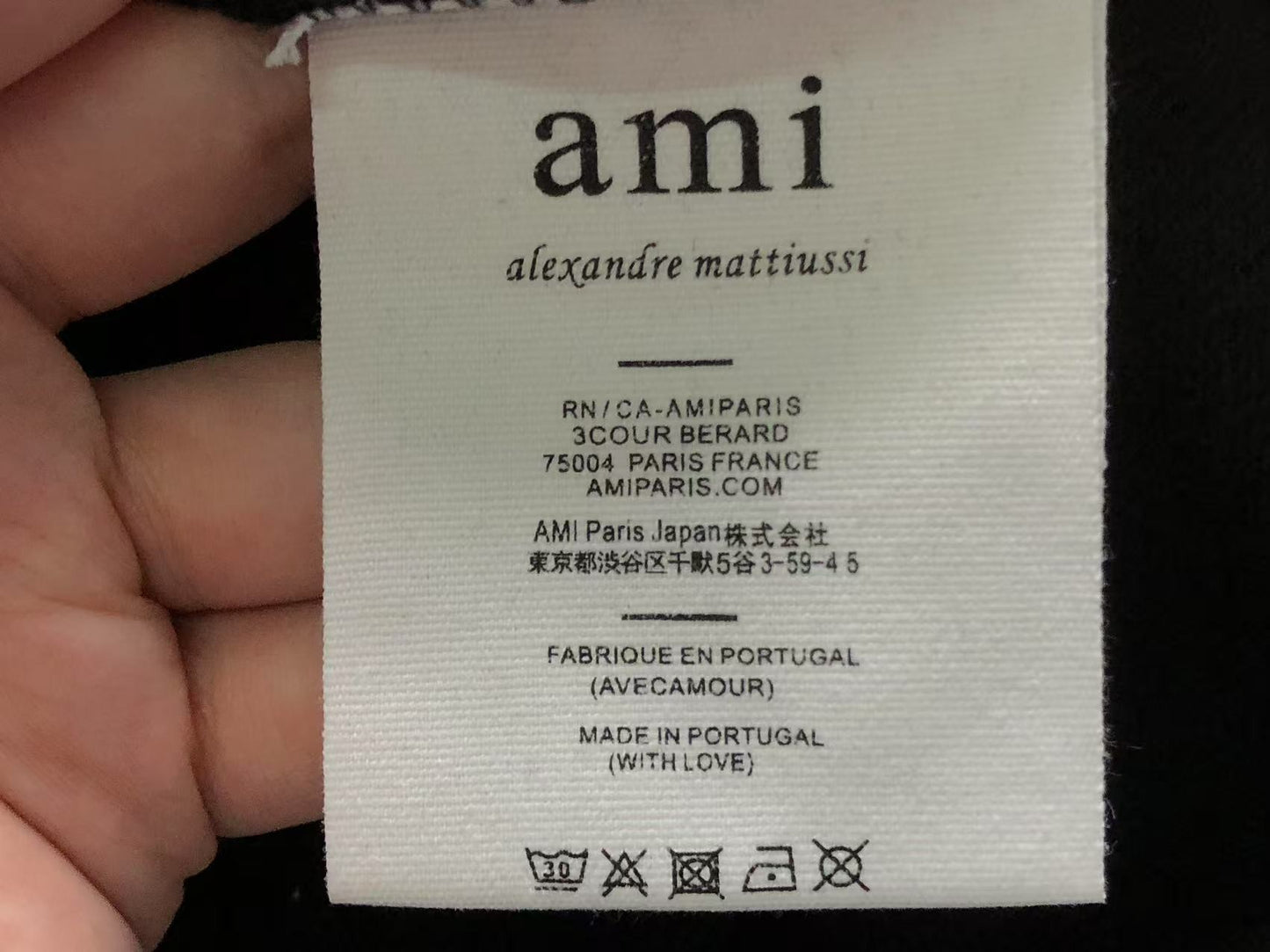 Moletom AMI Paris Ami de Cœur Zip Hoodie