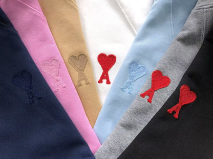 Moletom AMI Paris Ami de Cœur Hoodie