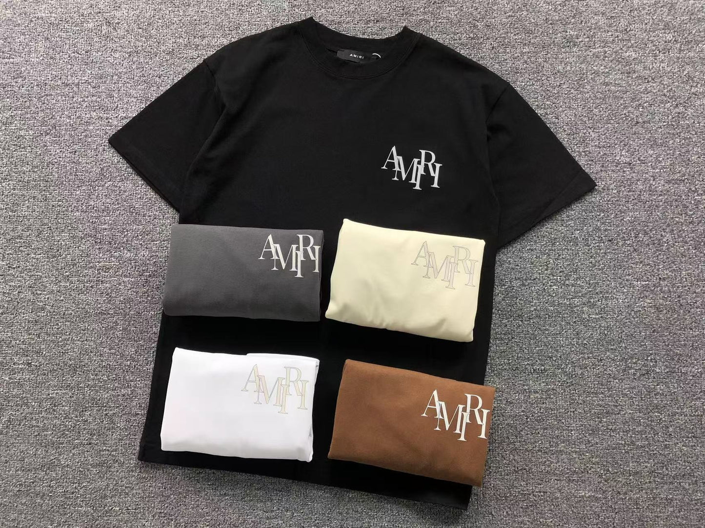 Camiseta AMIRI Monogram Oversized Back Logo