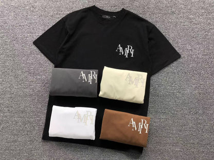 Camiseta AMIRI Monogram Oversized Back Logo