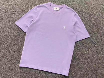 Camiseta AMI Paris Mini Heart Logo Minimal