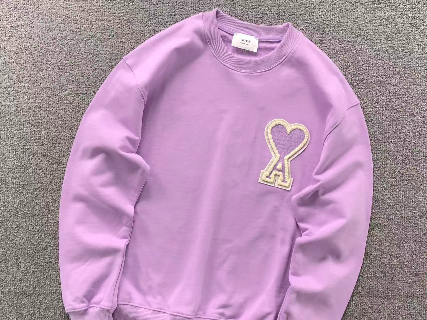 Moletom AMI Paris Ami de Cœur Crewneck Big Heart