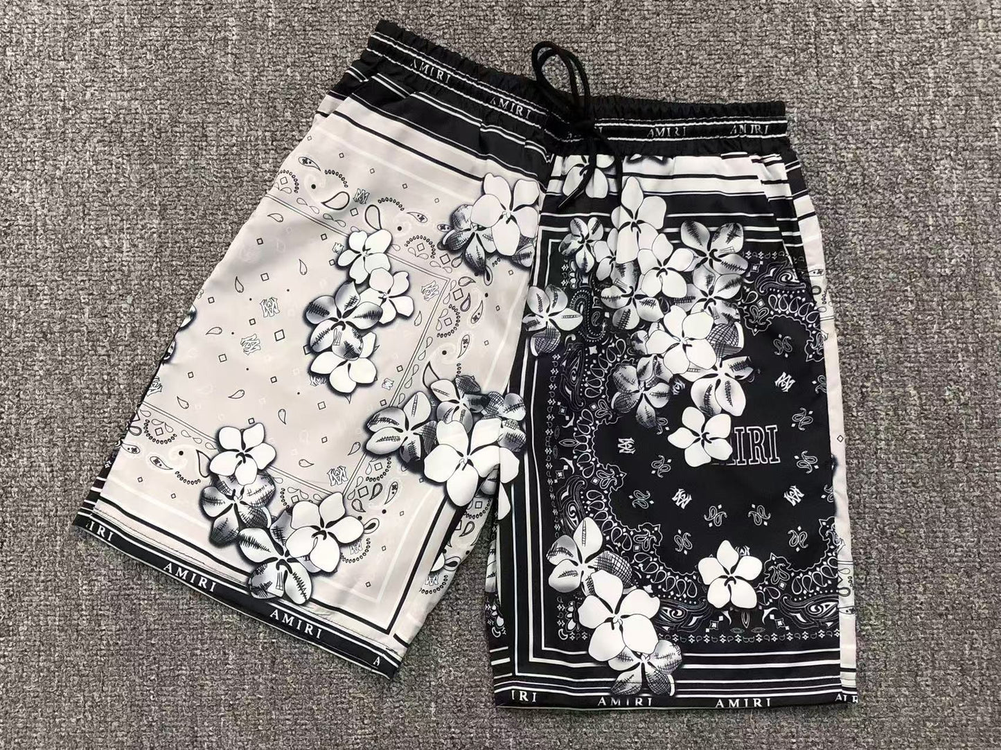 Conjunto AMIRI Monochrome Garden