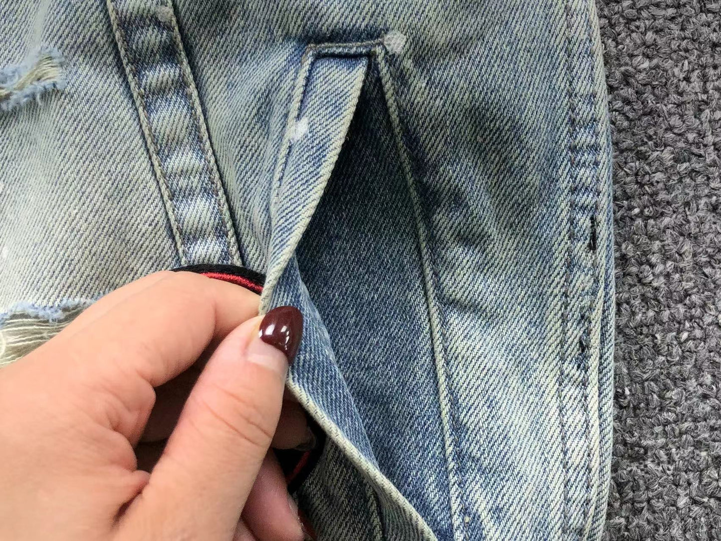Jaqueta AMIRI Flying Horse Denim