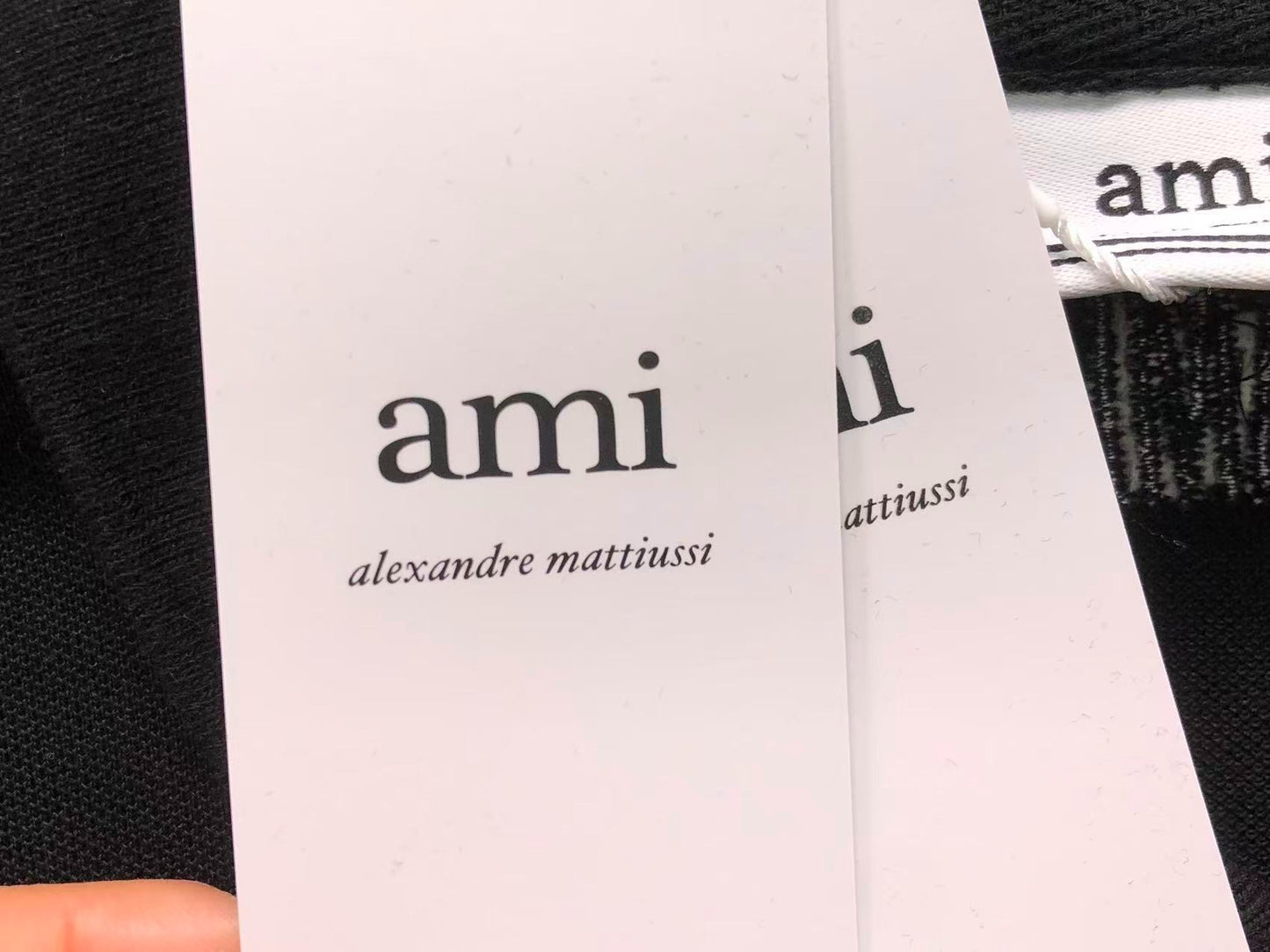 Camisa Polo AMI Paris Heart Logo Classi