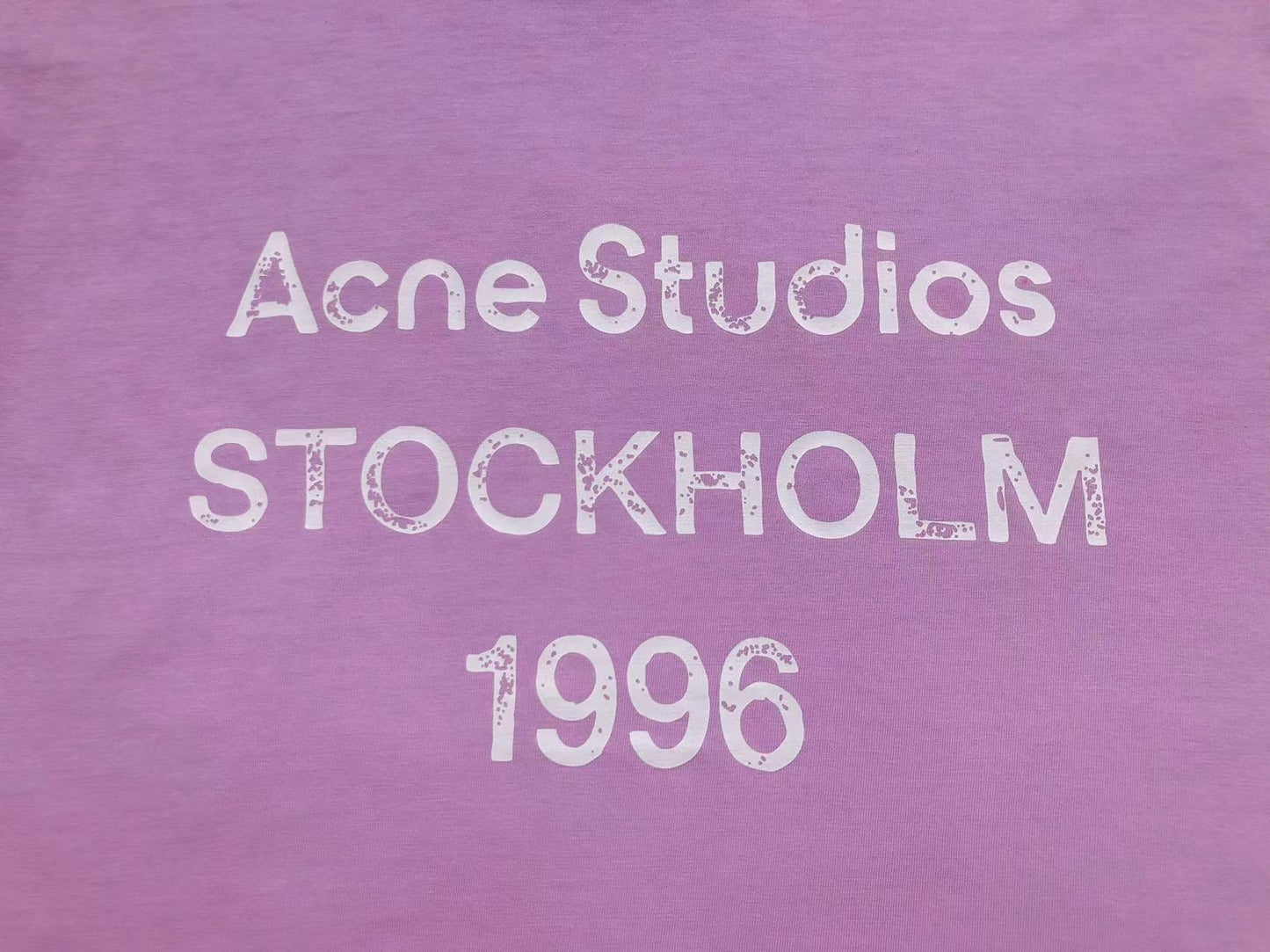 Camiseta Acne Studios Pastel Edition Tee