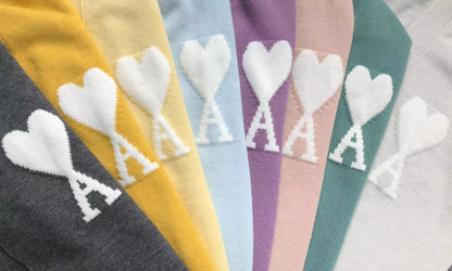 Suéter Cardigan AMI Paris