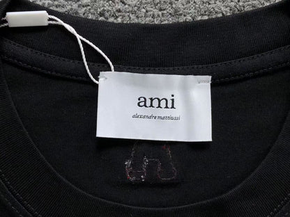 Camiseta AMI Paris Monkey Graphic Tee