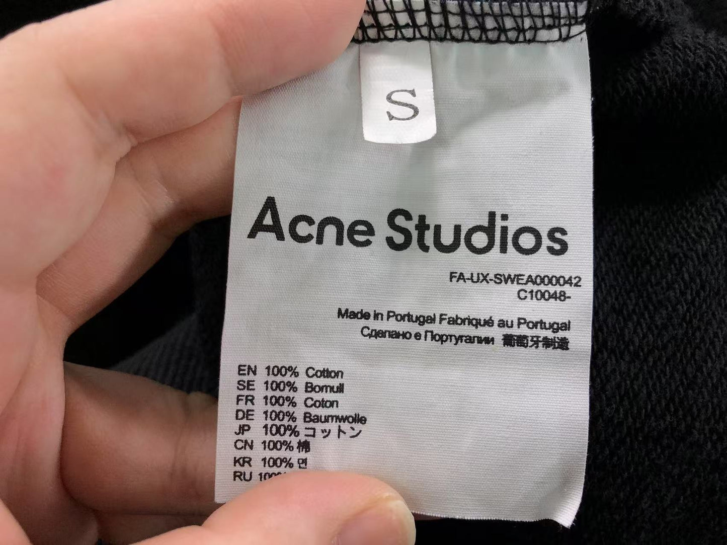Moletom Acne Studios Stockholm Core