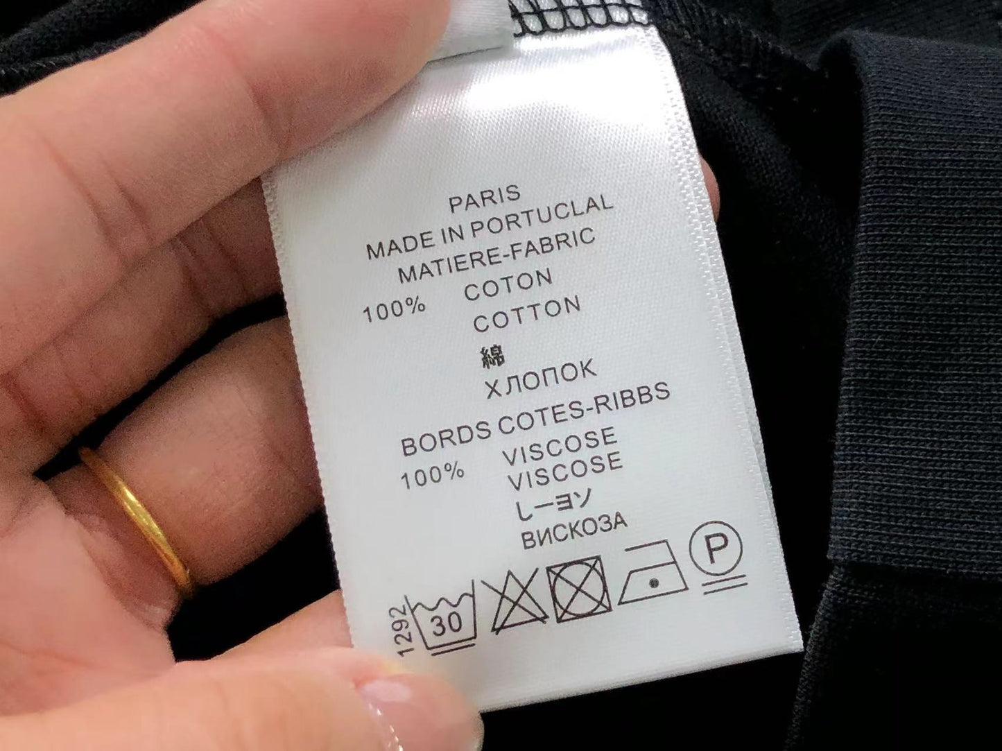 Camiseta AMIRI Overlap Logo Classic