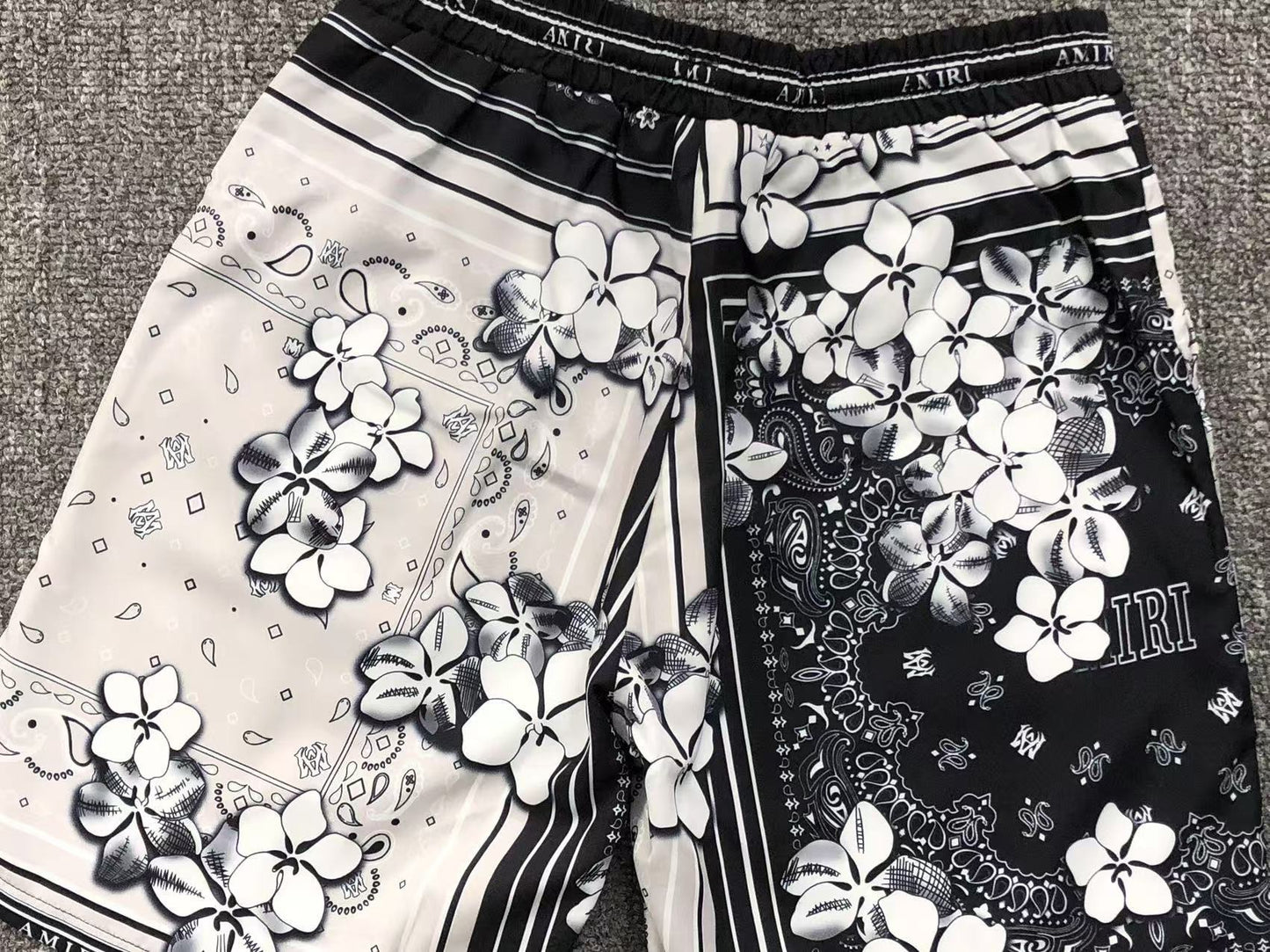 Conjunto AMIRI Monochrome Garden