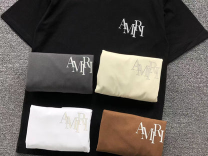 Camiseta AMIRI Monogram Oversized Back Logo