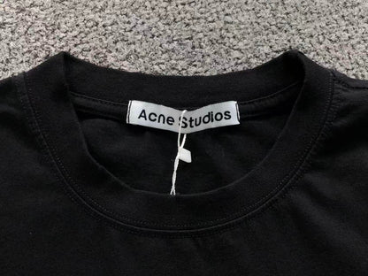 Camiseta Acne Studios Distressed Round Logo