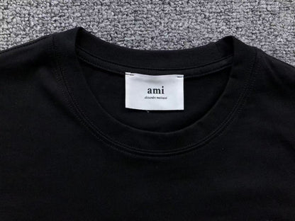 Camiseta AMI Paris Big Heart Embroidered