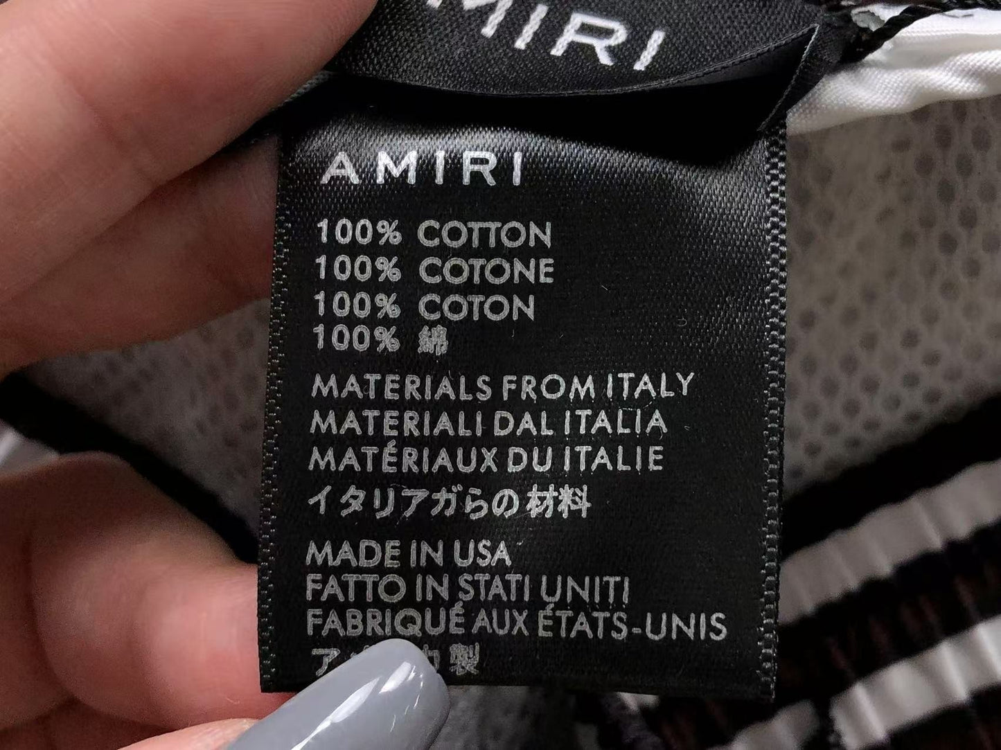 Conjunto AMIRI Monogram Riviera