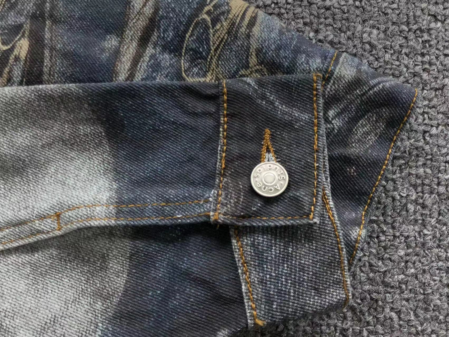 Conjunto Acne Studios Burnout Punk Denim