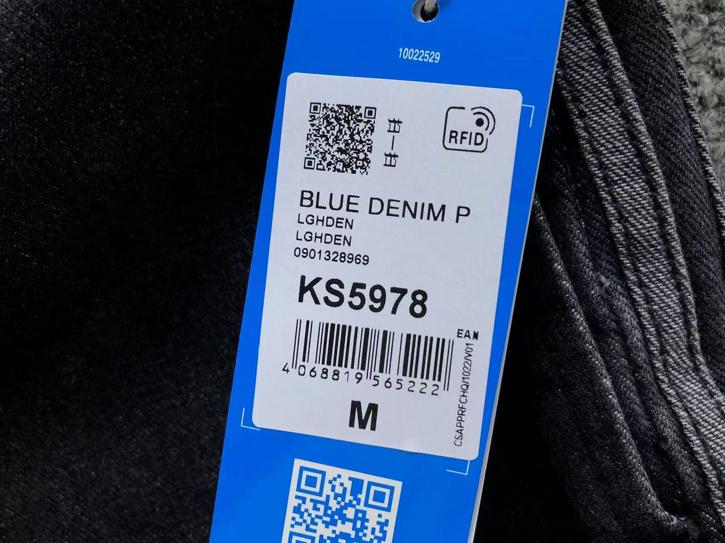 Calça Adidas Utility Cargo Denim 3-Stripes