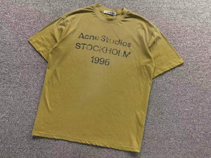 Camiseta Acne Studios Stockholm 1996 Vintage Logo