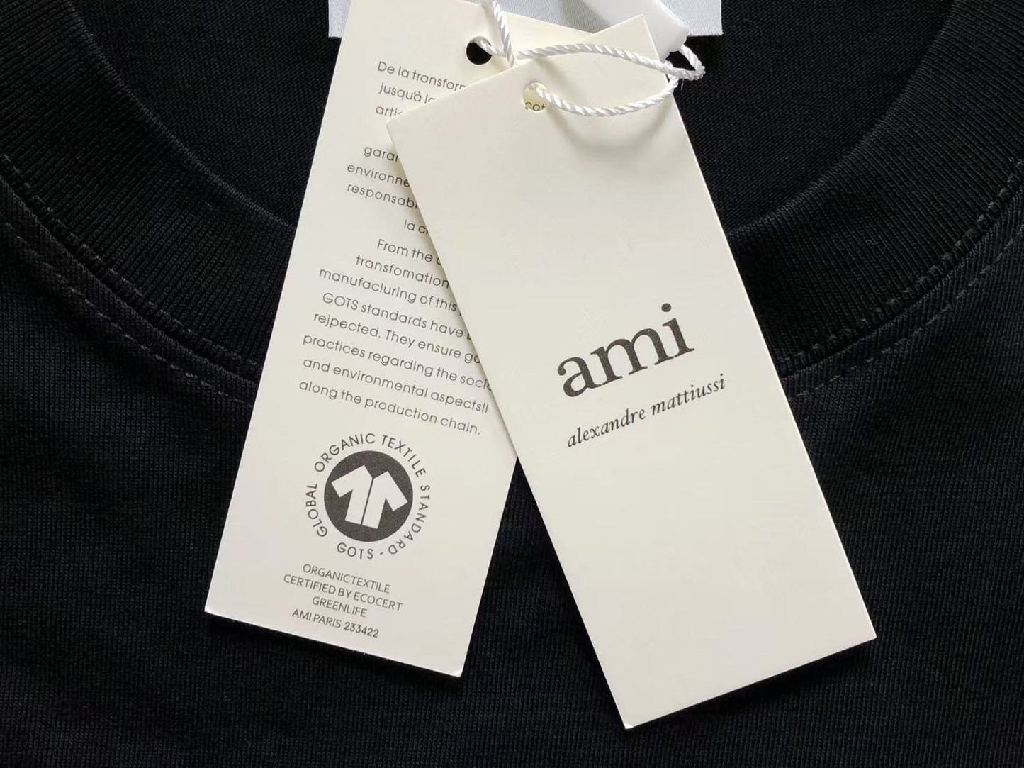 Camiseta AMI Paris Monkey Graphic Tee